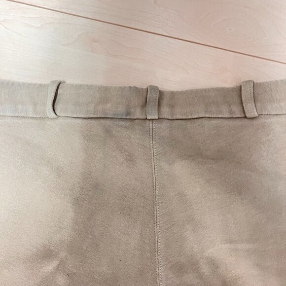 Elation Riding Breeches Tan Knee Patch Sz 30 L Jodphur Pants Jods - Picture 4 of 11